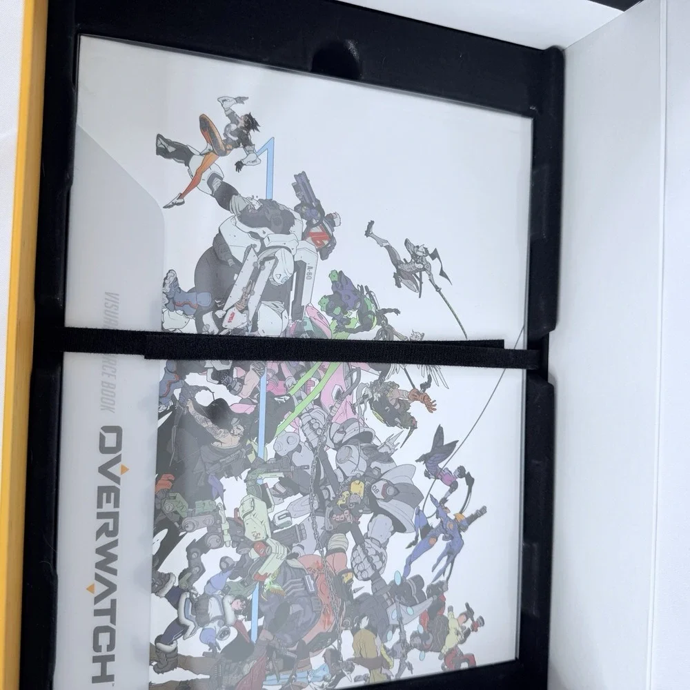 Overwatch Collector's Edition PC Soldier 76 Statue Postcards Book CD Blizzard